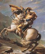 Jacques-Louis David Napoleon Crossing the Alps (mk08) France oil painting artist